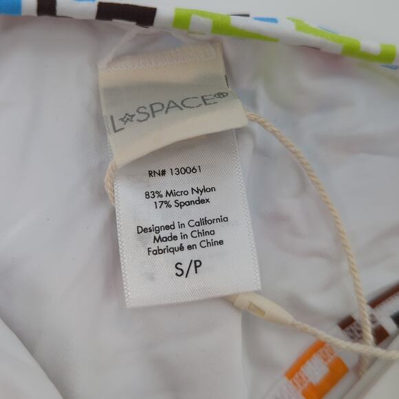 L*Space Helena Bikini Top And Whiplash Bikini Bottom Small - Picture 5 of 7